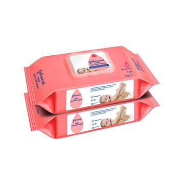 Johnson's Skincare Baby Wipes - Pack of 2
